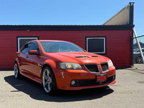 Ignition Orange Metallic 2008 Pontiac G8