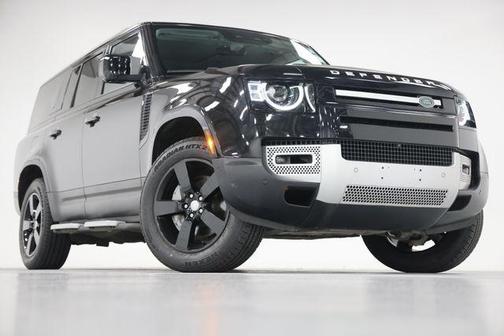 Santorini Black Metallic 2023 Land Rover Defender 130 SE