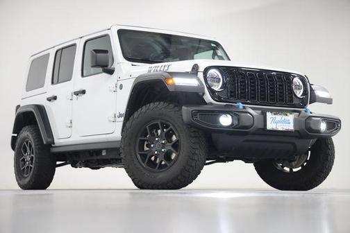 Bright White Clearcoat 2024 Jeep Wrangler 4xe Willys