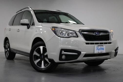 Crystal White Pearl 2018 Subaru Forester 2.5i Limited
