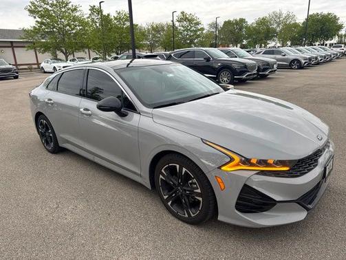 Wolf Gray 2021 Kia K5 GT-Line