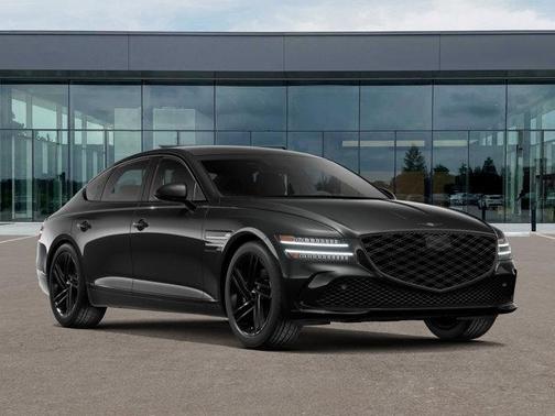 Vik Black 2026 Genesis G80 3.5T Prestige Black AWD