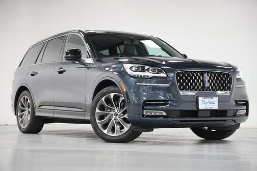Blue Metallic 2022 Lincoln Aviator Grand Touring AWD