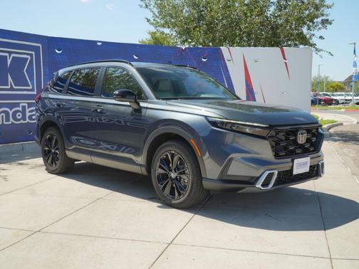 Meteorite Gray Metallic 2026 Honda CR-V Hybrid Sport Touring AWD