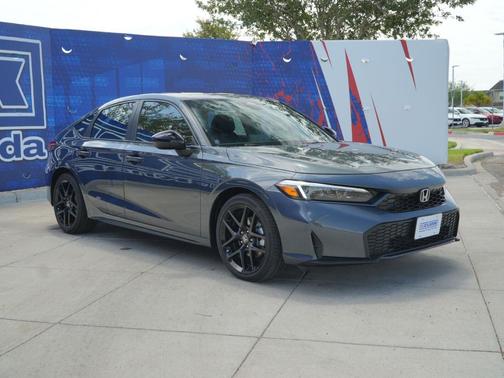 Meteorite Gray Metallic 2026 Honda Civic Hybrid Sport