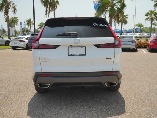 Platinum White Pearl 2024 Honda CR-V Hybrid Sport AWD