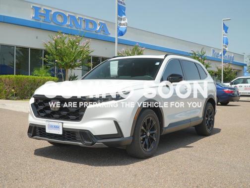 Platinum White Pearl 2024 Honda CR-V Hybrid Sport AWD