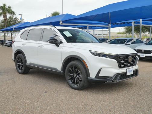 Platinum White Pearl 2024 Honda CR-V Hybrid Sport AWD
