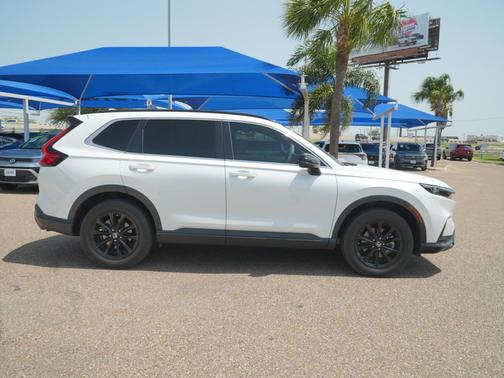Platinum White Pearl 2024 Honda CR-V Hybrid Sport AWD