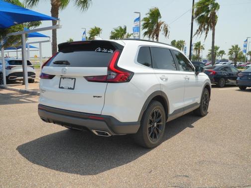 Platinum White Pearl 2024 Honda CR-V Hybrid Sport AWD