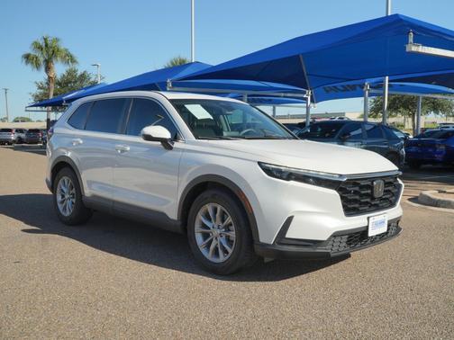 Platinum White Pearl 2024 Honda CR-V EX 2WD