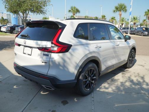 Platinum White Pearl 2026 Honda CR-V Hybrid Sport FWD