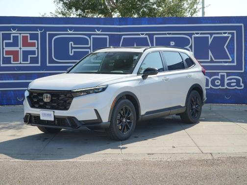 Platinum White Pearl 2026 Honda CR-V Hybrid Sport FWD