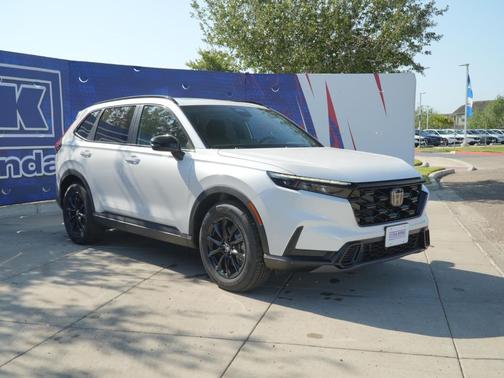 Platinum White Pearl 2026 Honda CR-V Hybrid Sport FWD