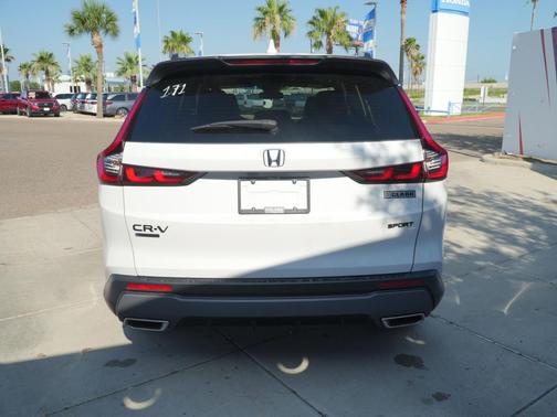 Platinum White Pearl 2026 Honda CR-V Hybrid Sport FWD