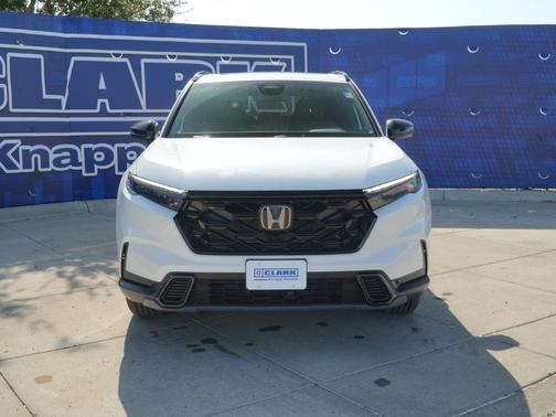 Platinum White Pearl 2026 Honda CR-V Hybrid Sport FWD