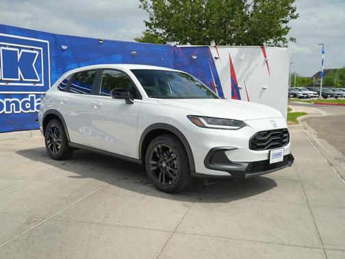 Platinum White Pearl 2026 Honda HR-V 2WD Sport