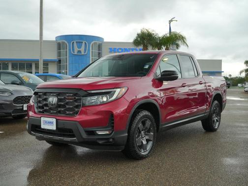 Radiant Red Metallic II 2026 Honda Ridgeline TrailSport