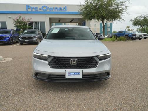 Solar Silver Metallic 2025 Honda Accord Hybrid Sport-L