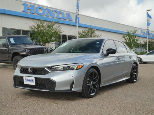 Solar Silver Metallic 2026 Honda Civic Hybrid Sport