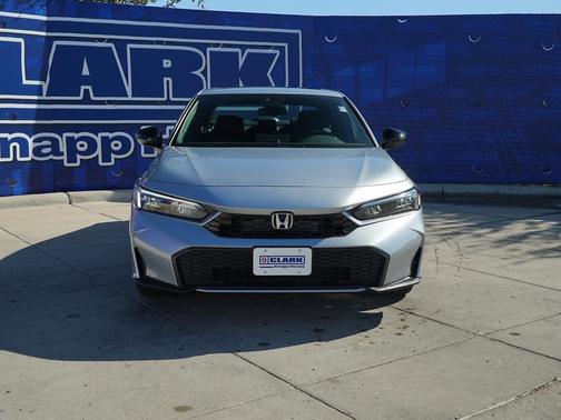 Solar Silver Metallic 2026 Honda Civic Hybrid Sport