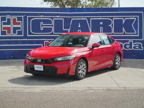 Rallye Red 2026 Honda Civic LX