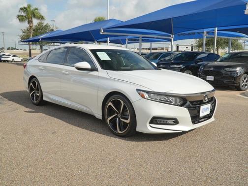 Platinum White Pearl 2019 Honda Accord Sport