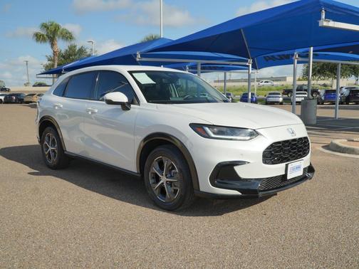 Platinum White Pearl 2025 Honda HR-V EX-L