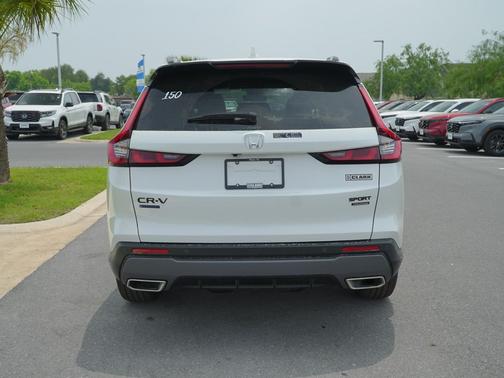 Platinum White Pearl 2026 Honda CR-V Hybrid Sport Touring AWD