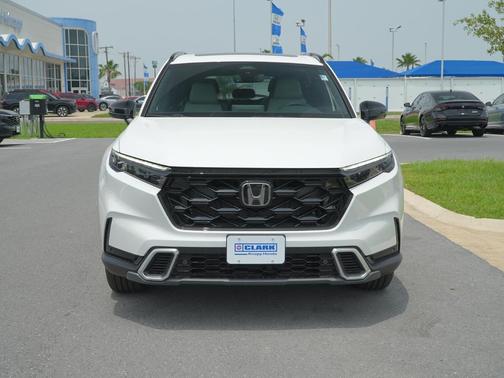 Platinum White Pearl 2026 Honda CR-V Hybrid Sport Touring AWD