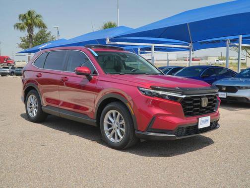 Radiant Red Metallic 2025 Honda CR-V EX-L 2WD