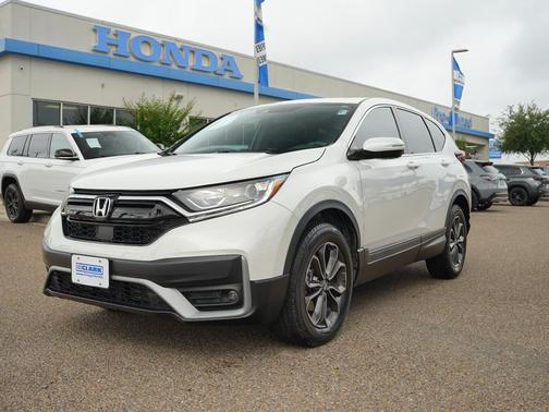 Platinum White Pearl 2020 Honda CR-V AWD EX