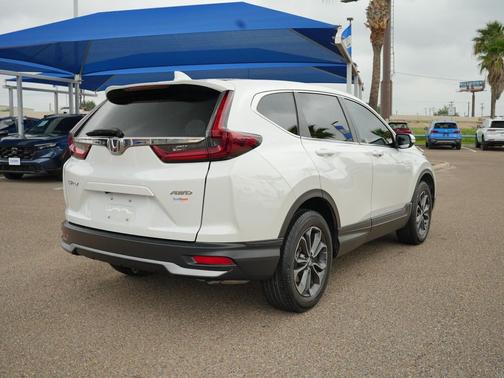 Platinum White Pearl 2020 Honda CR-V AWD EX