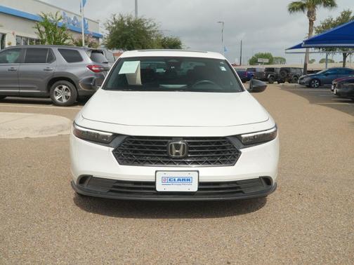 Platinum White Pearl 2024 Honda Accord Hybrid Sport