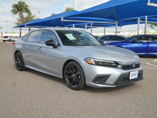 Lunar Silver Metallic 2024 Honda Civic Sport