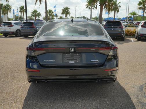 Crystal Black Pearl 2025 Honda Accord Hybrid Sport-L