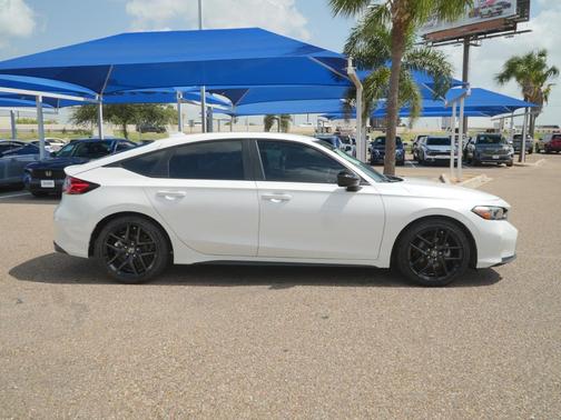 Platinum White Pearl 2026 Honda Civic Sport