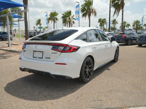 Platinum White Pearl 2026 Honda Civic Sport