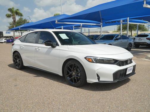 Platinum White Pearl 2026 Honda Civic Sport