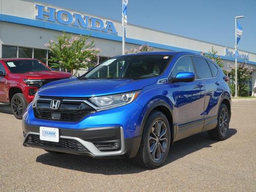 Aegean Blue Metallic 2020 Honda CR-V 2WD EX