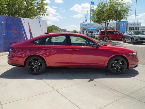 Radiant Red Metallic 2026 Honda Accord Hybrid Sport-L