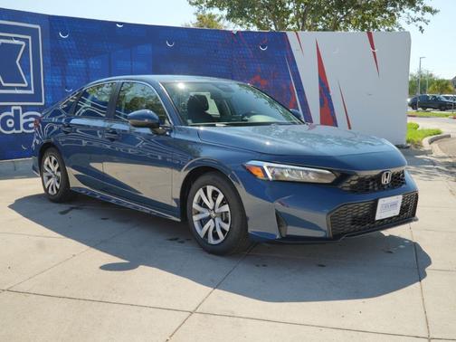 Blue Lagoon Pearl 2026 Honda Civic LX