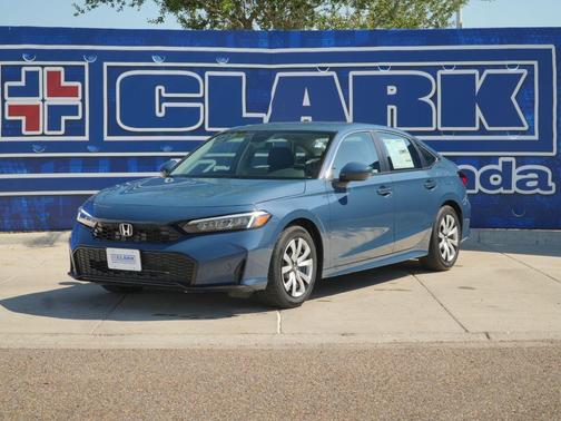 Blue Lagoon Pearl 2026 Honda Civic LX