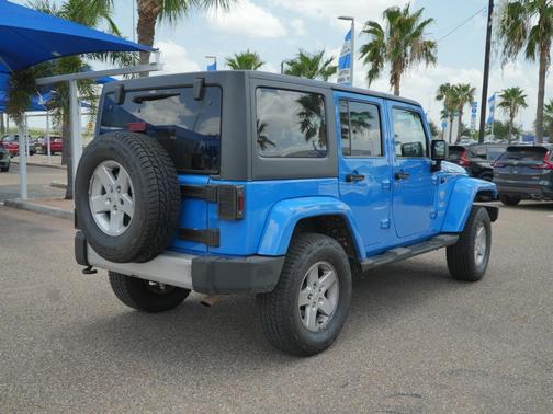 Cosmos Blue 2011 Jeep Wrangler Unlimited Sahara