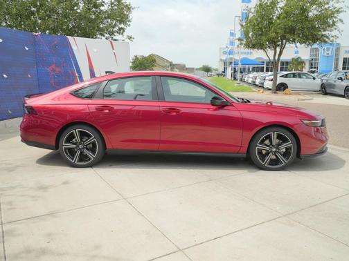 Radiant Red Metallic 2026 Honda Accord Hybrid Sport