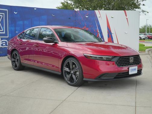 Radiant Red Metallic 2026 Honda Accord Hybrid Sport