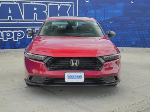 Radiant Red Metallic 2026 Honda Accord Hybrid Sport