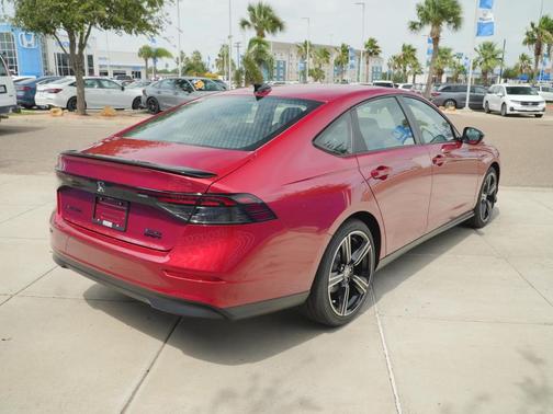Radiant Red Metallic 2026 Honda Accord Hybrid Sport