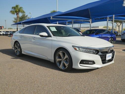 Platinum White Pearl 2019 Honda Accord Touring 2.0T