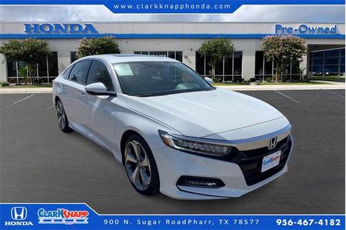 Platinum White Pearl 2019 Honda Accord Touring 2.0T